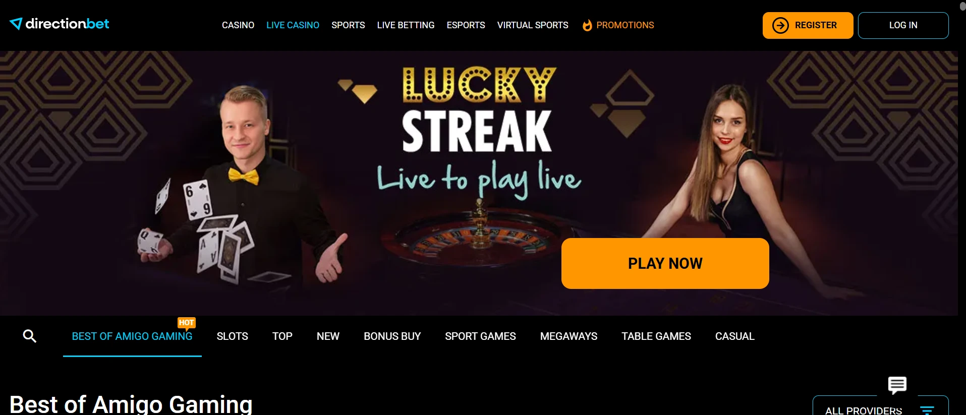 Directionbet casino site